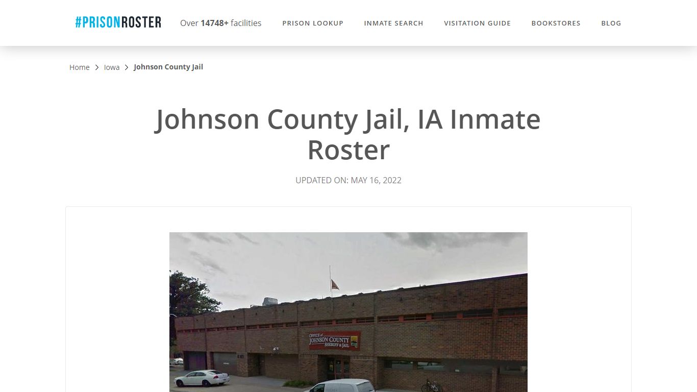 Johnson County Jail, IA Inmate Roster - Prisonroster